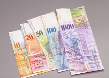 What is the exchange rate for swiss francs to dollars